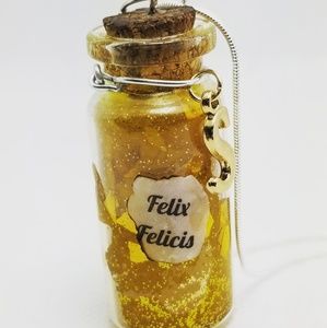 Felix felicis Harry Potter potion necklace